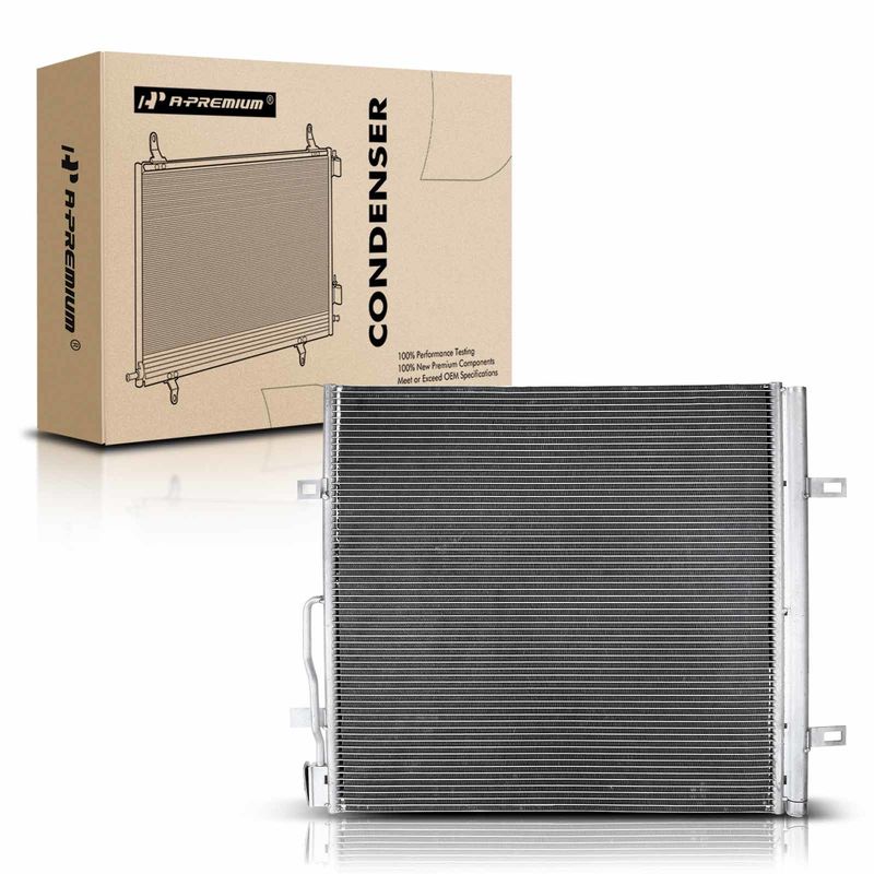 AC Condenser with Receiver Drier for Chevrolet Traverse 2018-2019 L4 2.0L