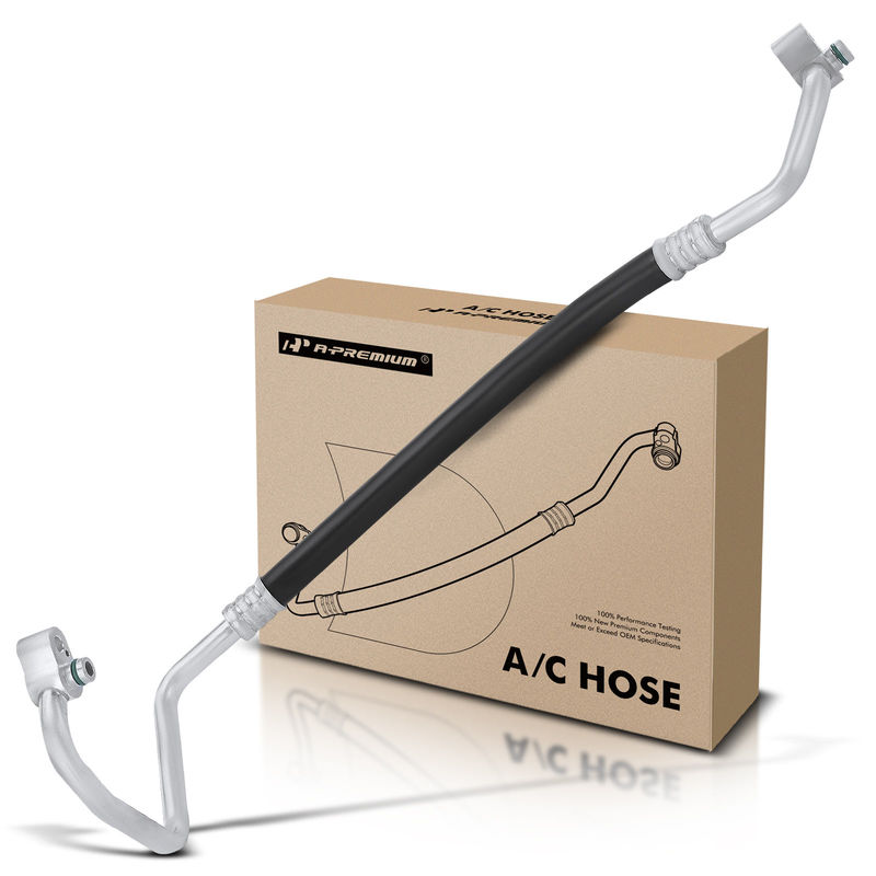 AC Discharge Hose for Audi Q7 2009-2015 V6 3.0L Diesel Compressor to Condenser