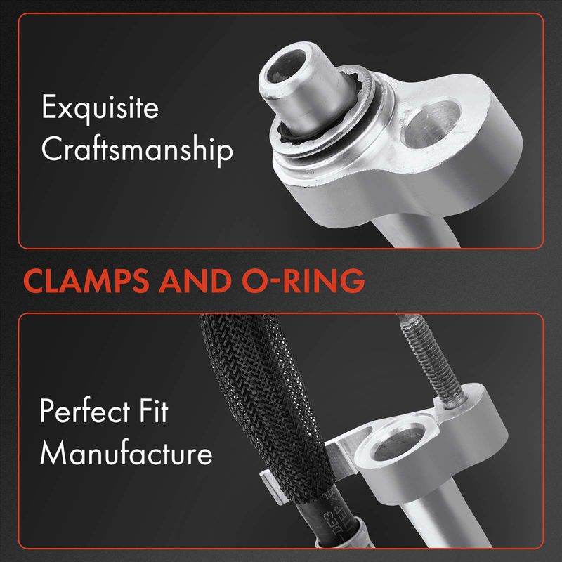 AC Liquid Line and Suction Line for Cadillac CTS Chevy Camaro V8 6.2L