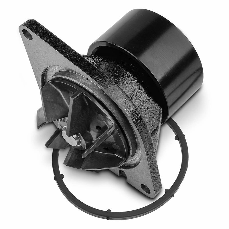 Engine Water Pump with Pulley & Gasket for Ram 2500 3500 4500 5500 13-18 L6 6.7L