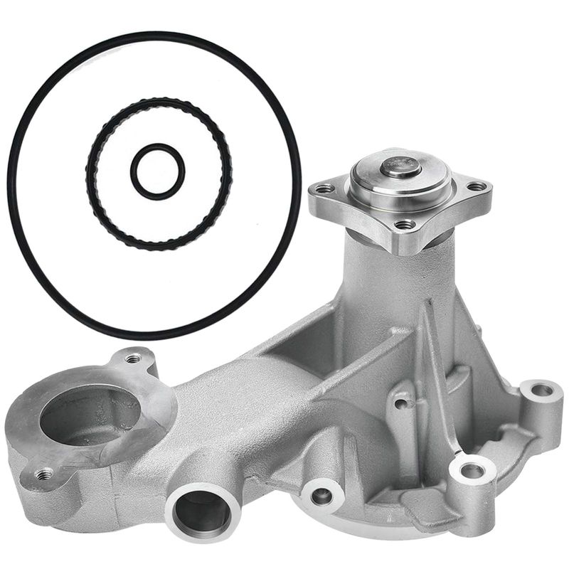 Engine Water Pump for Ford F-150 F150 Mustang 2011-2014 V8 5.0L w/ 4-Bolt Flange