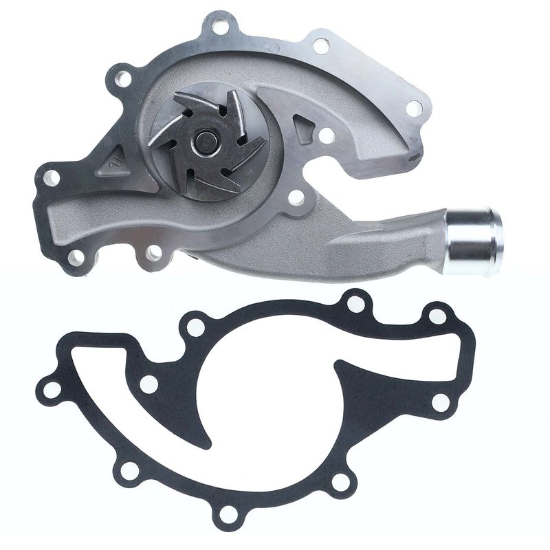 Engine Water Pump with Gasket for Land Rover Discovery Range Rover Defender 90