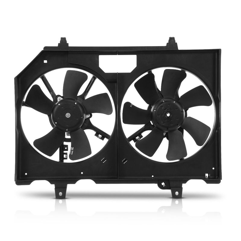 Engine Radiator Cooling Fan Assembly with Shroud for Nissan X-Trail 04-13 2.5L