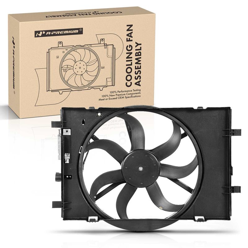 Engine Radiator Cooling Fan Assembly for Ford Fusion Mercury Milan 2006-2009
