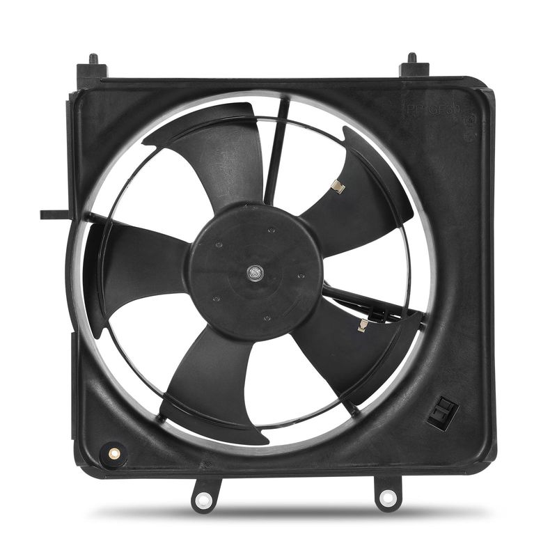 Engine Radiator Cooling Fan Assembly with Shroud for Honda Fit 2007-2008 L4 1.5L