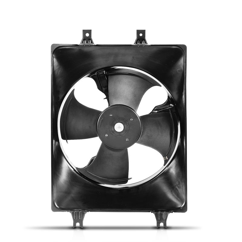 A/C Condenser Cooling Fan Assembly with Shroud for Honda Odyssey 1999-2004 3.5L