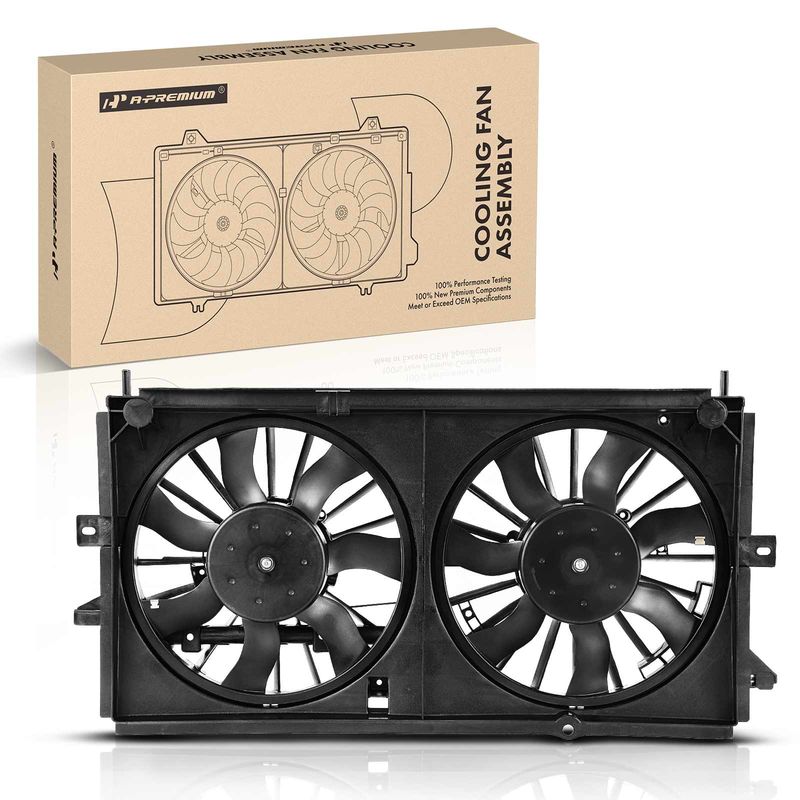 Engine Radiator Cooling Fan Assembly for Chevrolet Impala Monte Carlo 2000-2003