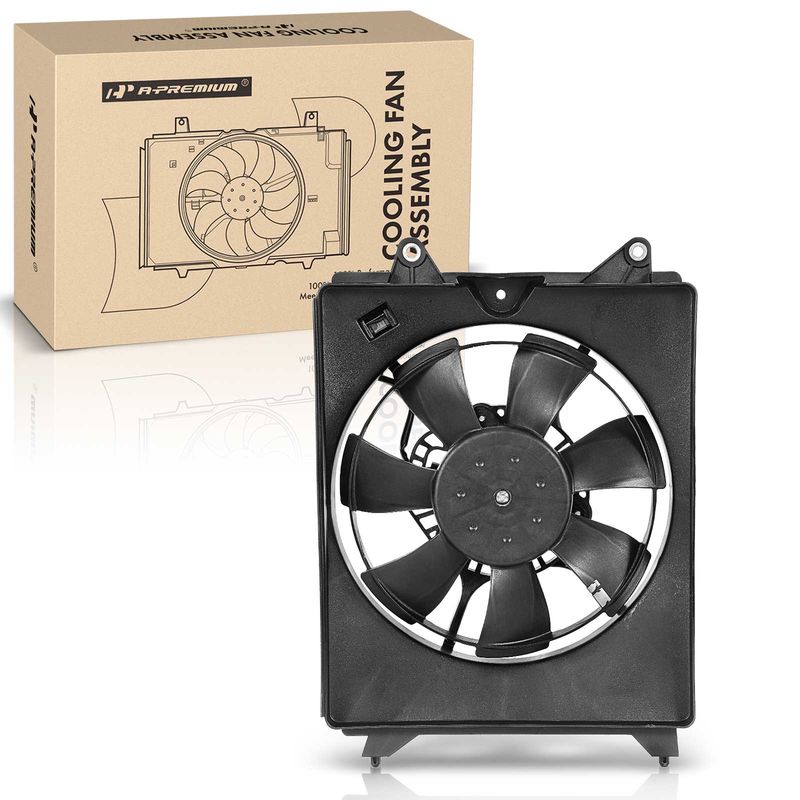 A/C Condenser Cooling Fan Assembly for Honda Civic 12-15 Acura ILX 13-15