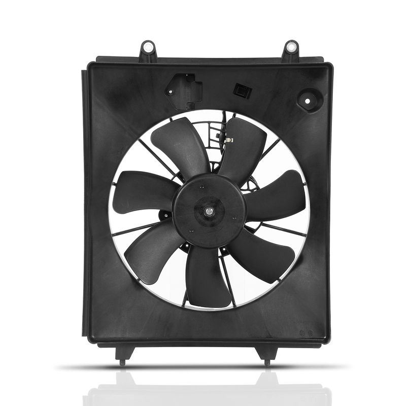 A/C Condenser Cooling Fan Assembly with Shroud for Honda CR-V 2010-2011