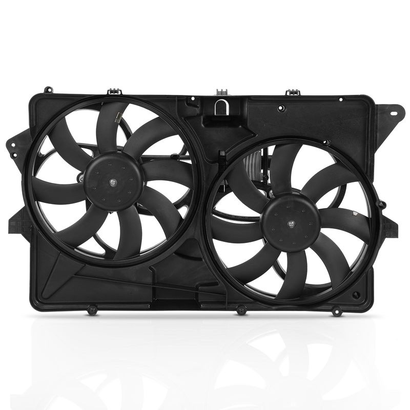 Engine Radiator Cooling Fan Assembly with Shroud for Ford Flex 2009 3.5L Petrol