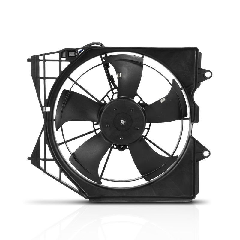 Left Engine Radiator Cooling Fan Assembly with Shroud for Honda Accord 2018-2022