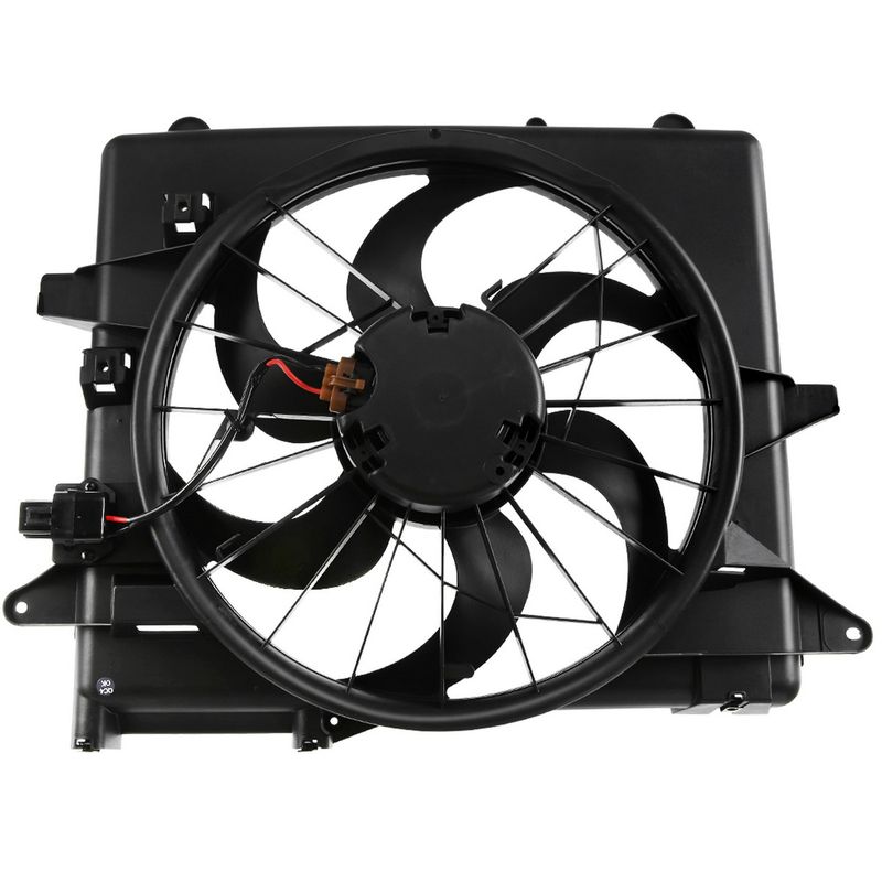 Engine Cooling Fan Radiator Fan Assembly w/ Resistor for Ford Mustang 2005-2014