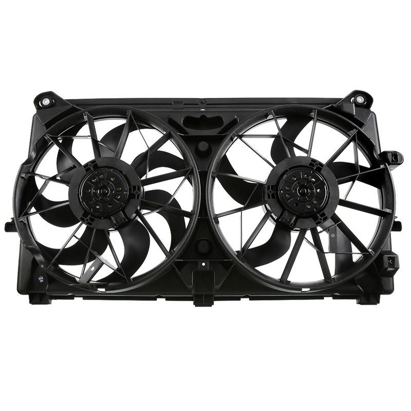 Dual Fan Assembly w/o Controller for Chevrolet Tahoe Silverado 1500 GMC Yukon