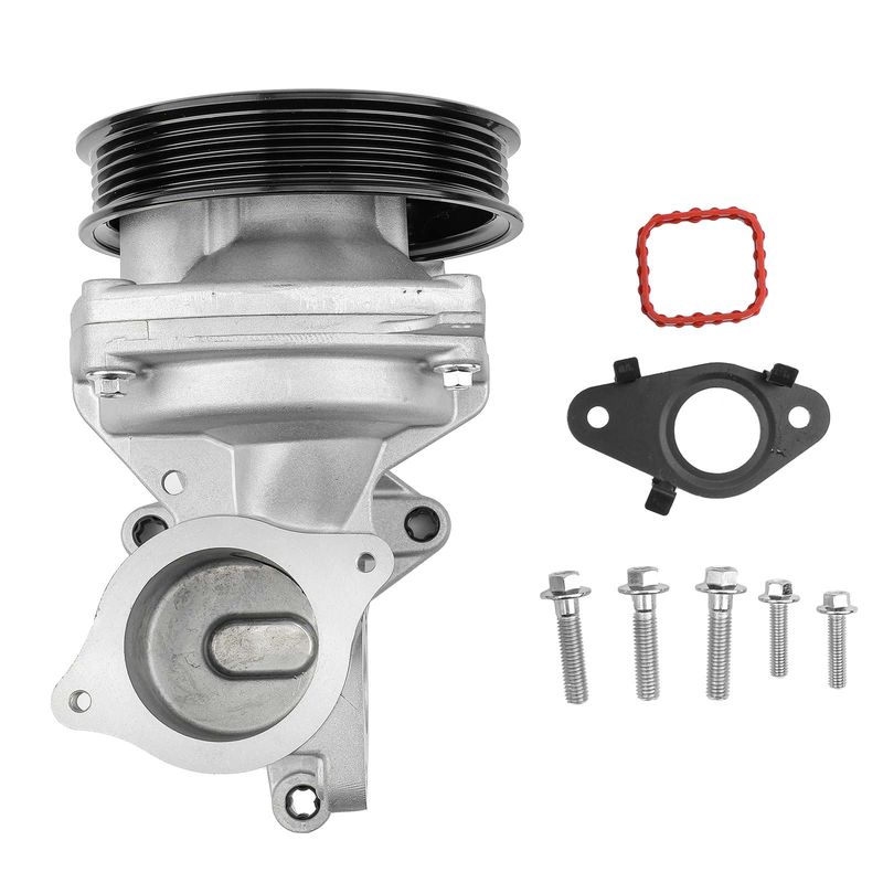 Engine Water Pump with Pulley for Chevrolet Impala Malibu Colorado GMC Canyon
