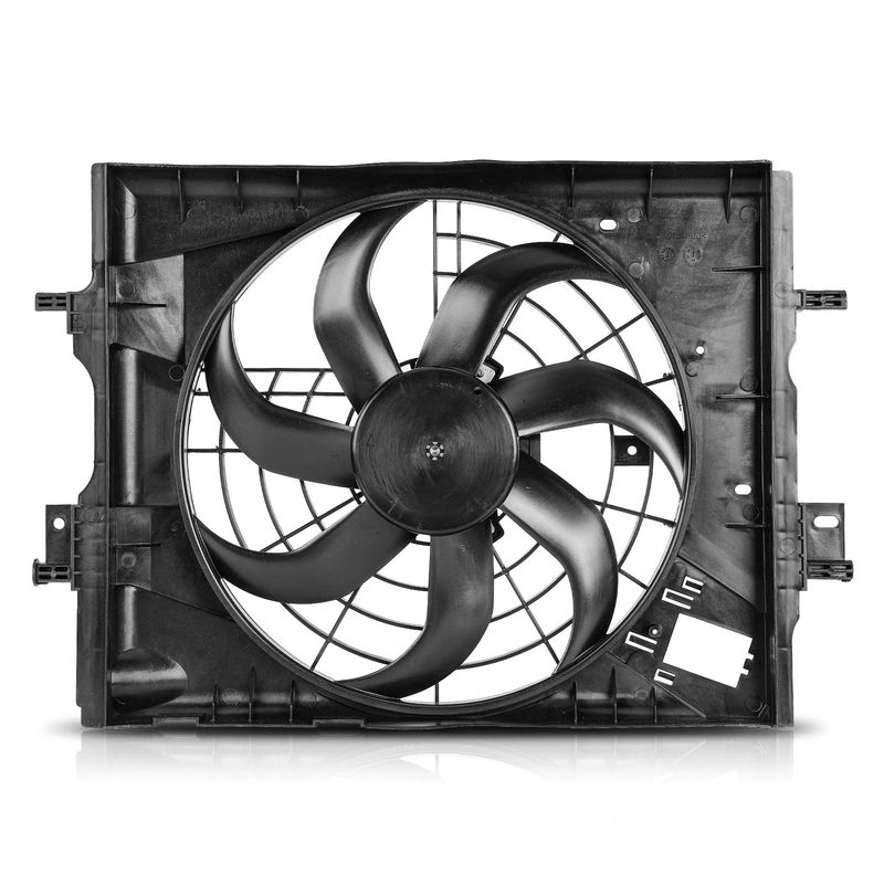 Engine Cooling Fan Assembly for Nissan Kicks 2017-2018 2020-2021 Versa L4 1.6L