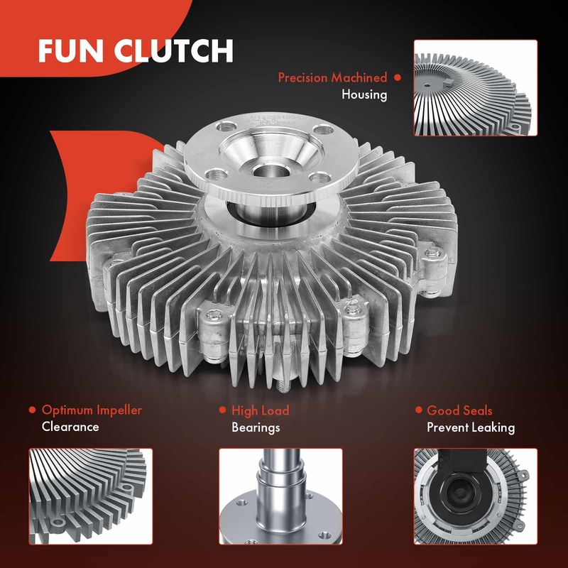 Radiator Fan Clutch for Toyota 4Runner Tacoma Tundra Honda Passport Acura Isuzu