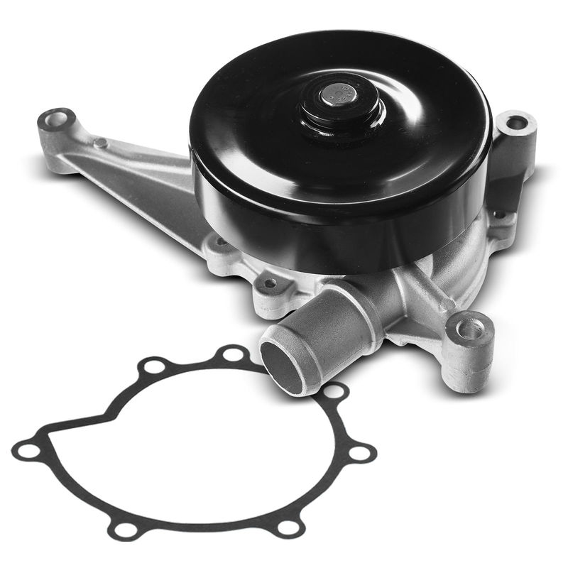 Engine Water Pump with Gasket for Jaguar S-Type 2000-2008 Lincoln LS 3.0L DOHC