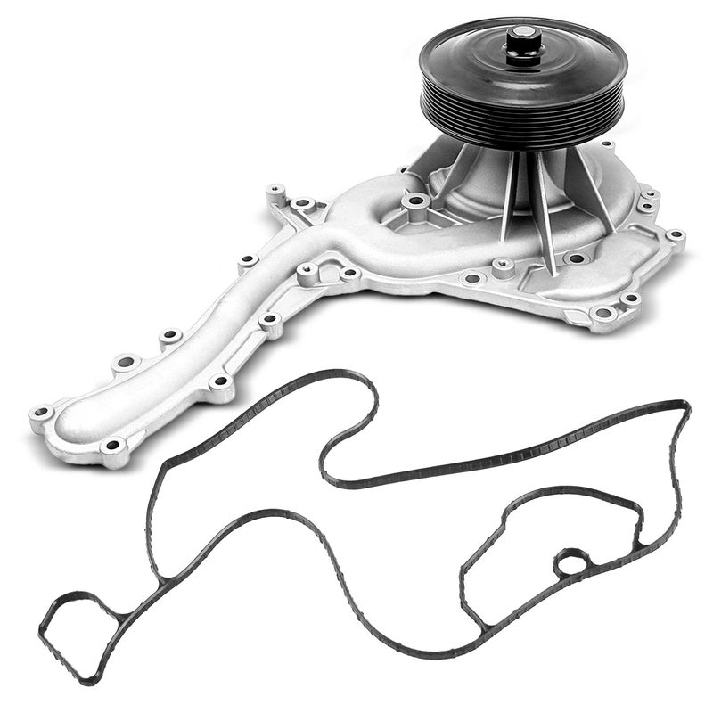 Engine Water Pump with Gasket for Ford F-250 350 Super Duty 2011-2016 6.7L Main