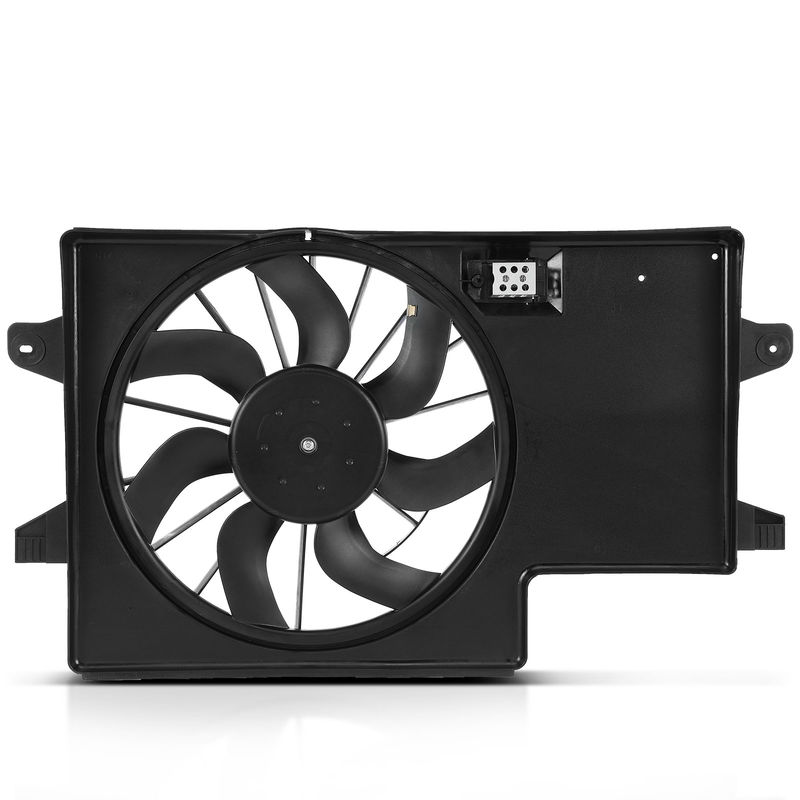 Engine Radiator Cooling Fan Assembly with Shroud for Ford Focus 2008-2011 2.0L