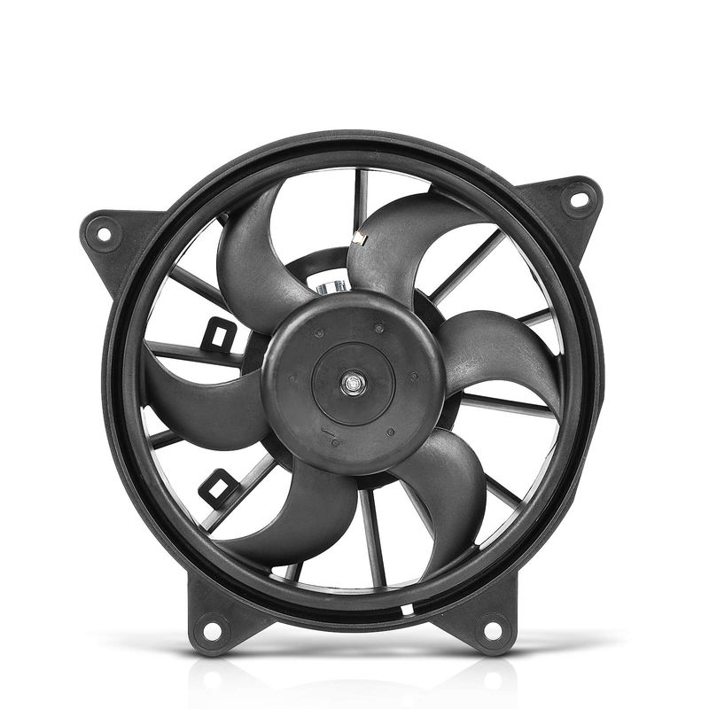 Engine Radiator Cooling Fan Assembly with Shroud for Nissan NV1500 NV2500 12-21