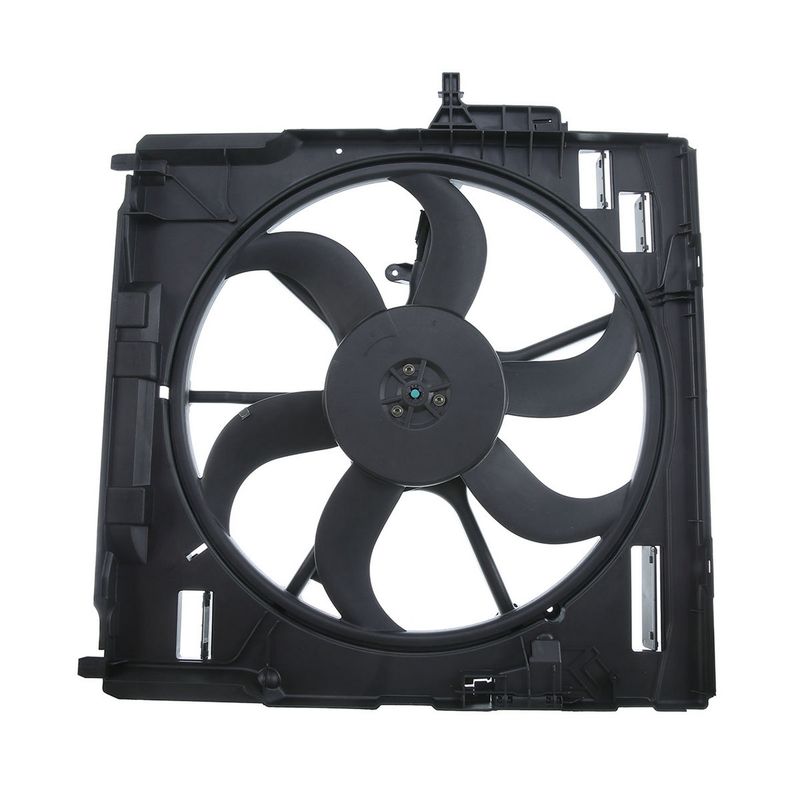 Radiator Engine Cooling Fan Assembly With Motor for BMW E70 X5 2007-2010