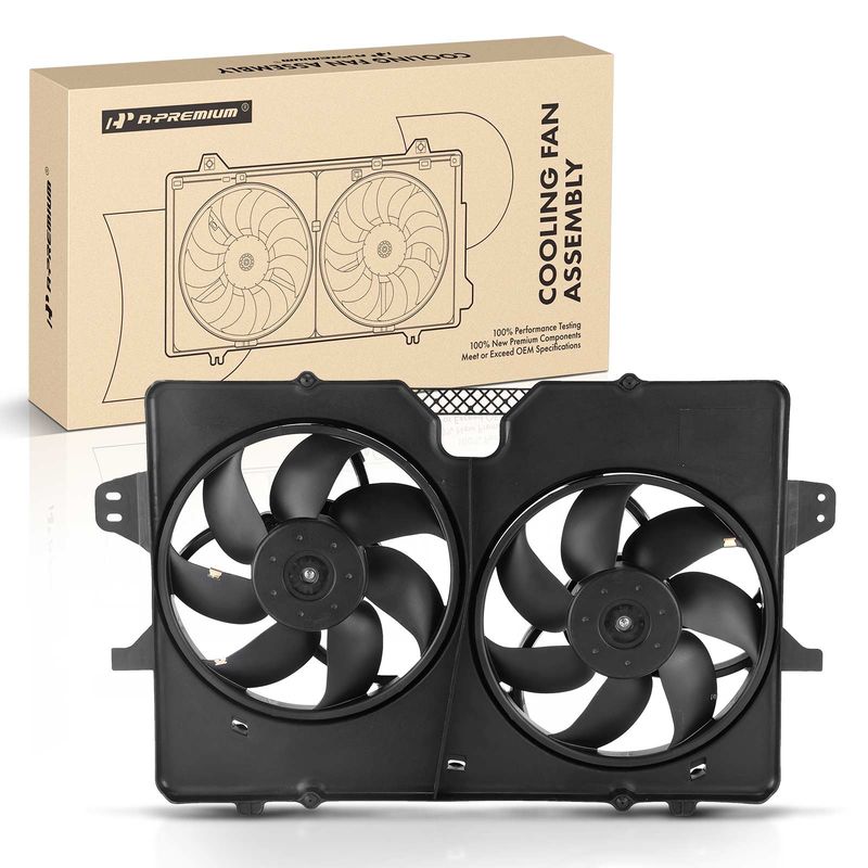 Engine Radiator Cooling Fan Assembly for Ford Escape 08-12 Mercury Mariner 3.0L