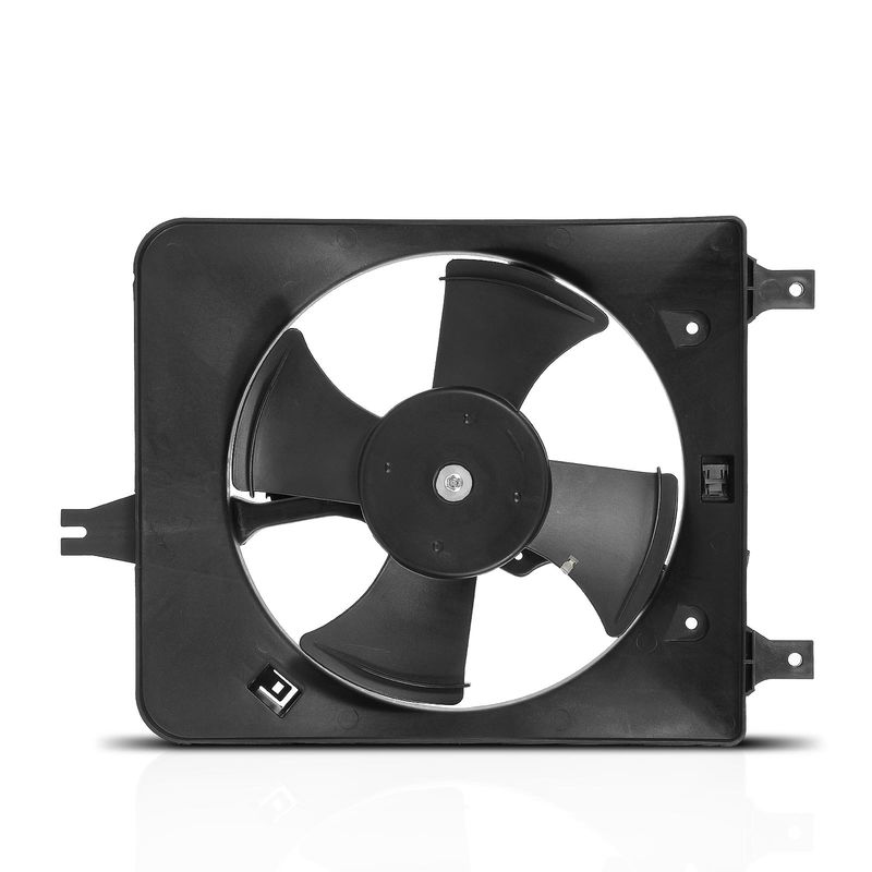 A/C Condenser Cooling Fan Assembly with Motor for Honda Accord 1998-2002 L4 2.3L
