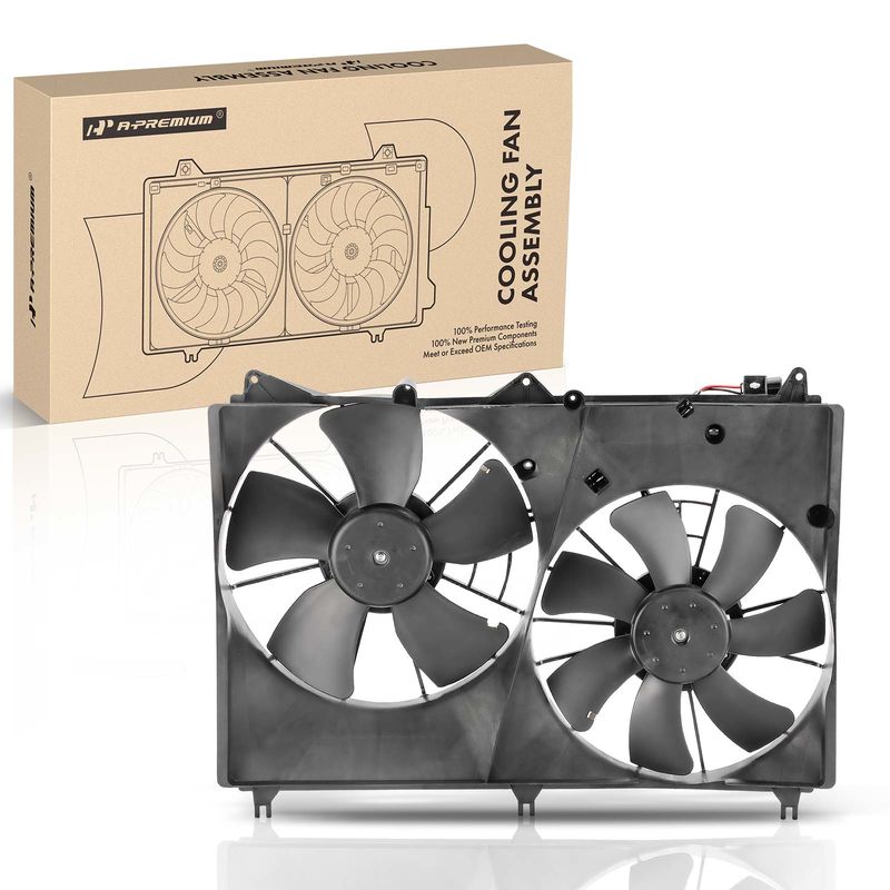 Engine Radiator Cooling Fan Assembly with Shroud for Suzuki Grand Vitara 09-13