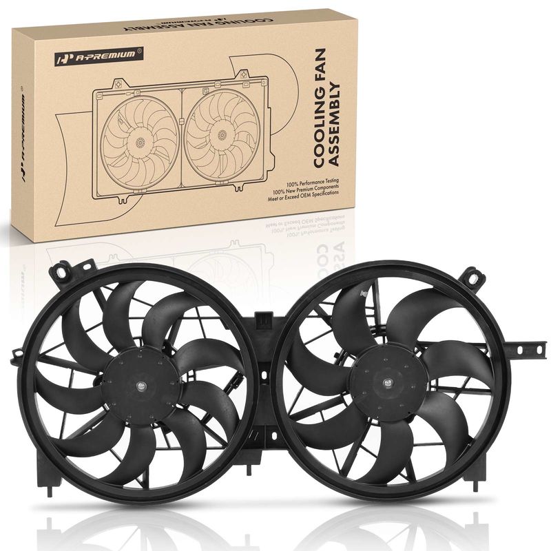 Engine Radiator Cooling Fan Assembly with Shroud for Nissan Altima 2019 2.5L