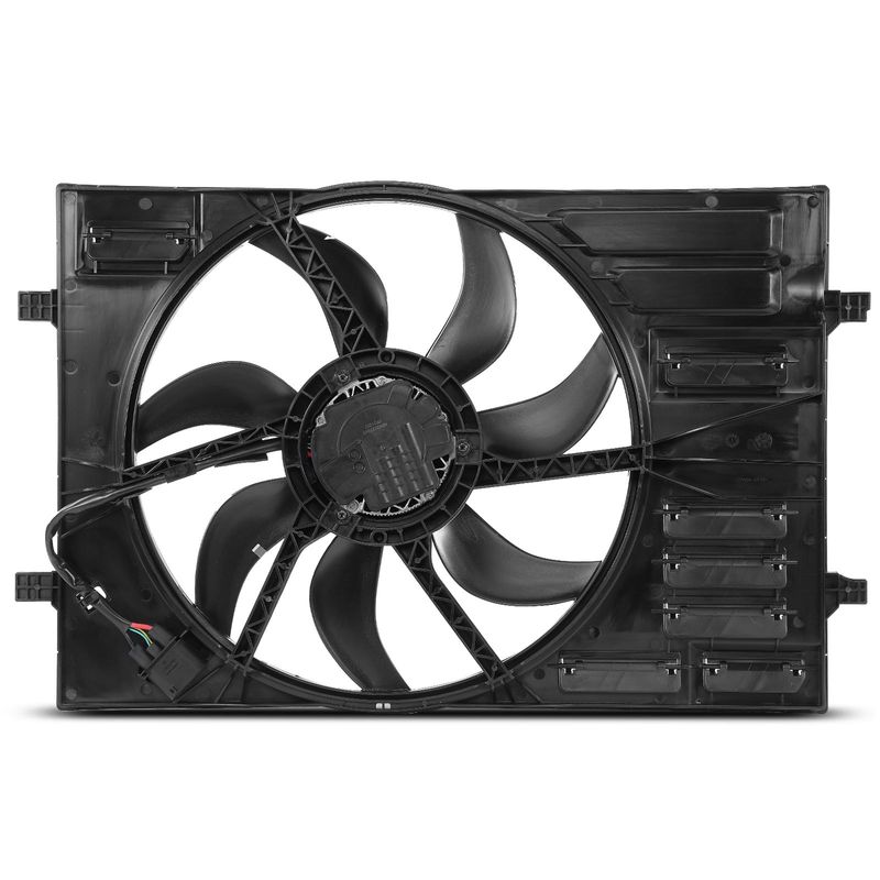 Engine Radiator Cooling Fan Assembly for Audi A3 15-20 Volkswagen Golf GTI Jetta