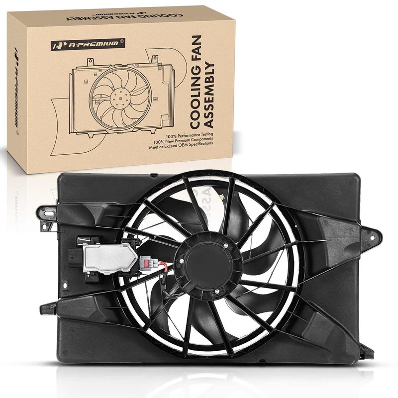 Engine Radiator Cooling Fan Assembly for Chrysler 200 2015-2017 Jeep Cherokee
