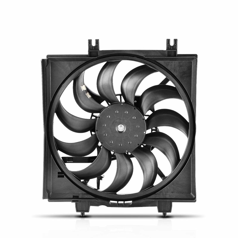 Right A/C Condenser Cooling Fan Assembly for Subaru Forester 14-18 WRX 15-21