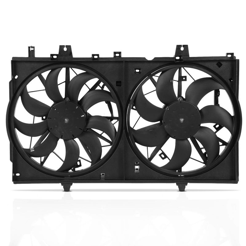 Engine Radiator Cooling Fan Assembly with Shroud for Nissan Rogue 2014-2020 2.5L