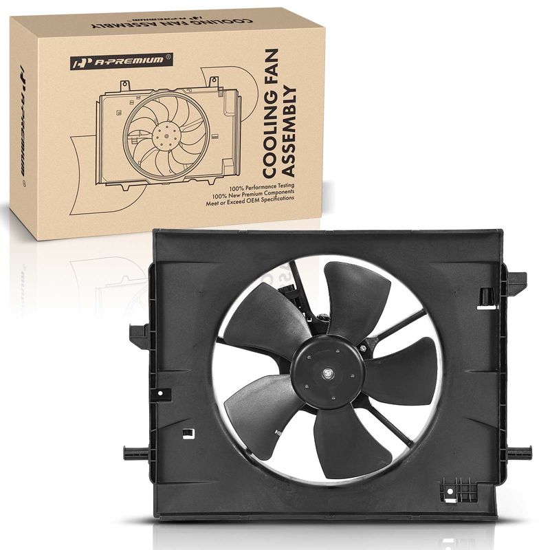 Engine Radiator Cooling Fan Assembly with Shroud for Chevrolet HHR 2006-2011
