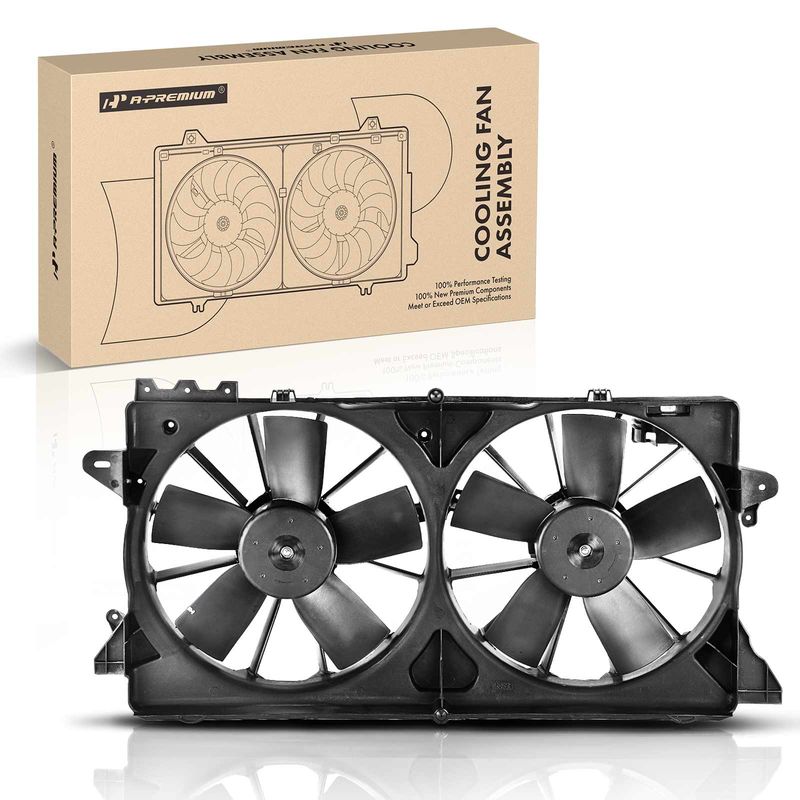 Engine Radiator Cooling Fan Assembly with Shroud for Ford Expedition F-150
