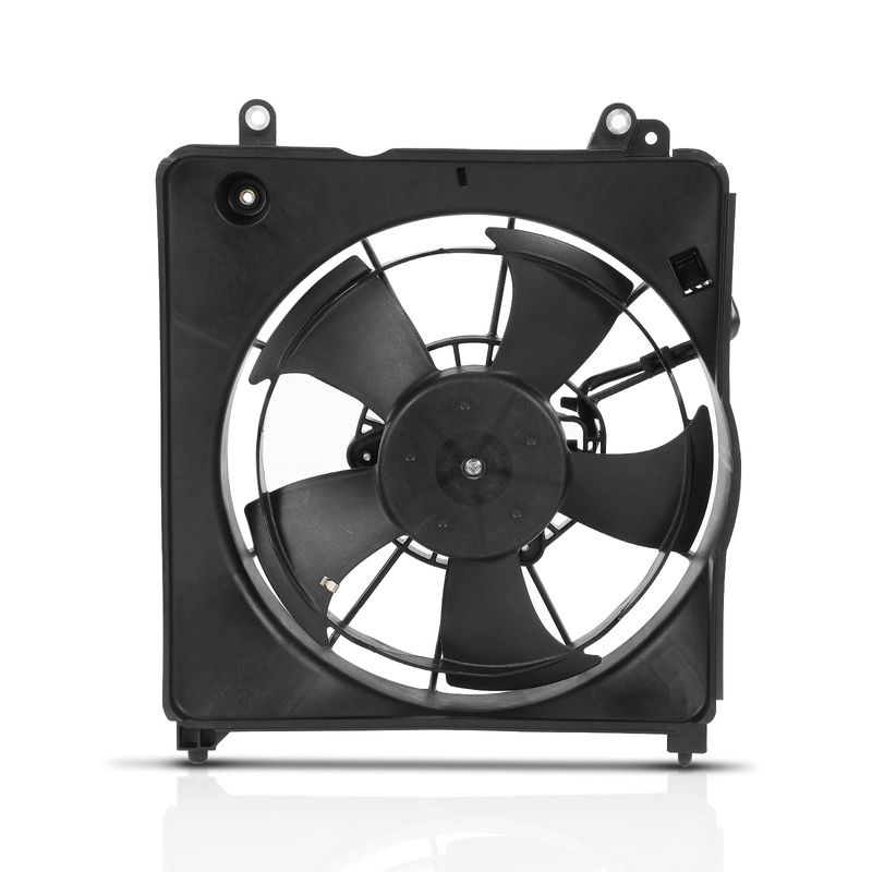 Engine Radiator Cooling Fan Assembly with Shroud for Honda Fit 2009-2014 1.5L