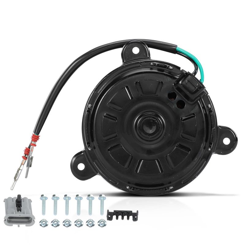 Right Radiator Fan Motor for Buick Terraza 05-07 Chevy Pontiac Saturn 3.5L 3.9L