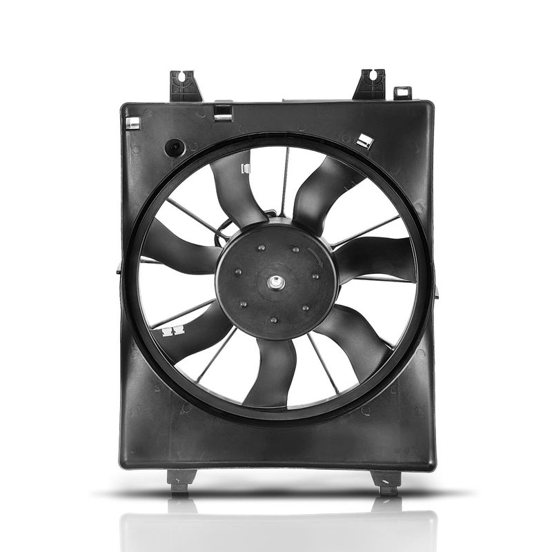 Right A/C Condenser Cooling Fan Assembly for Hyundai Veracruz 2007-2012 V6 3.8L