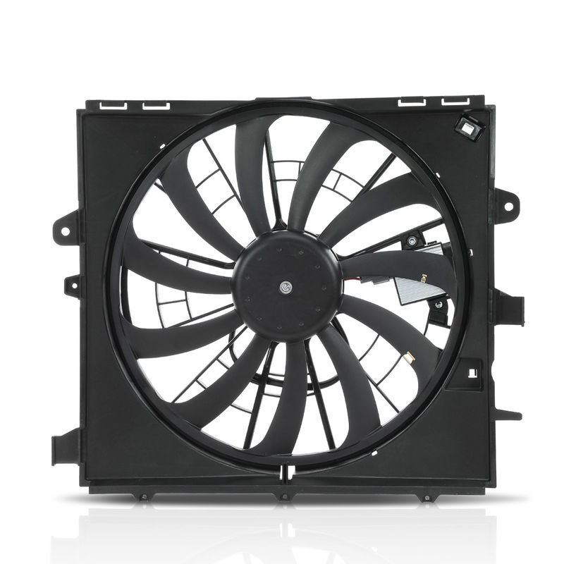 Radiator Cooling Fan Assembly with Shroud for Cadillac ATS 13-15 CTS 14-15