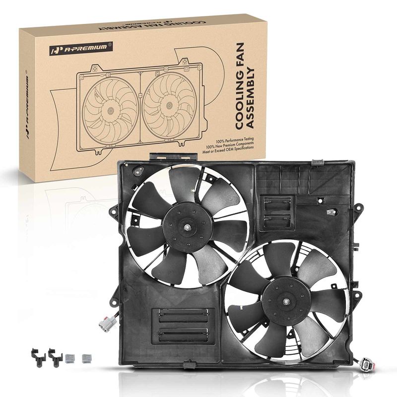 Engine Radiator Cooling Fan Assembly for Cadillac CTS 2009 STS 2006-2009