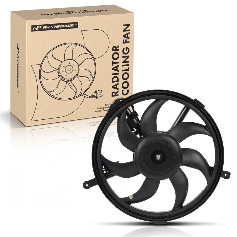 Engine Radiator Cooling Fan Assembly for Mini Cooper 07-16 Cooper Paceman 1.6L