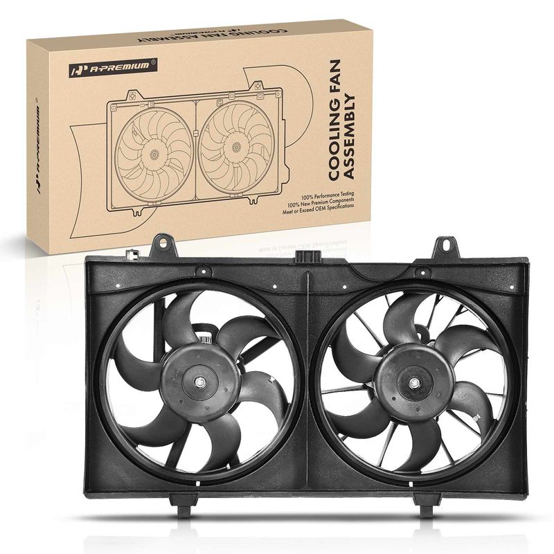 Engine Radiator Cooling Fan Assembly with Motor for Nissan Sentra 2007-2012 2.0L
