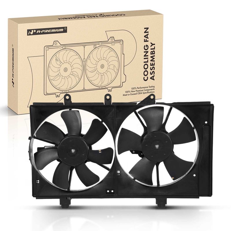 Engine Radiator Cooling Fan Assembly for Dodge Neon 2004-2005 L4 2.0L