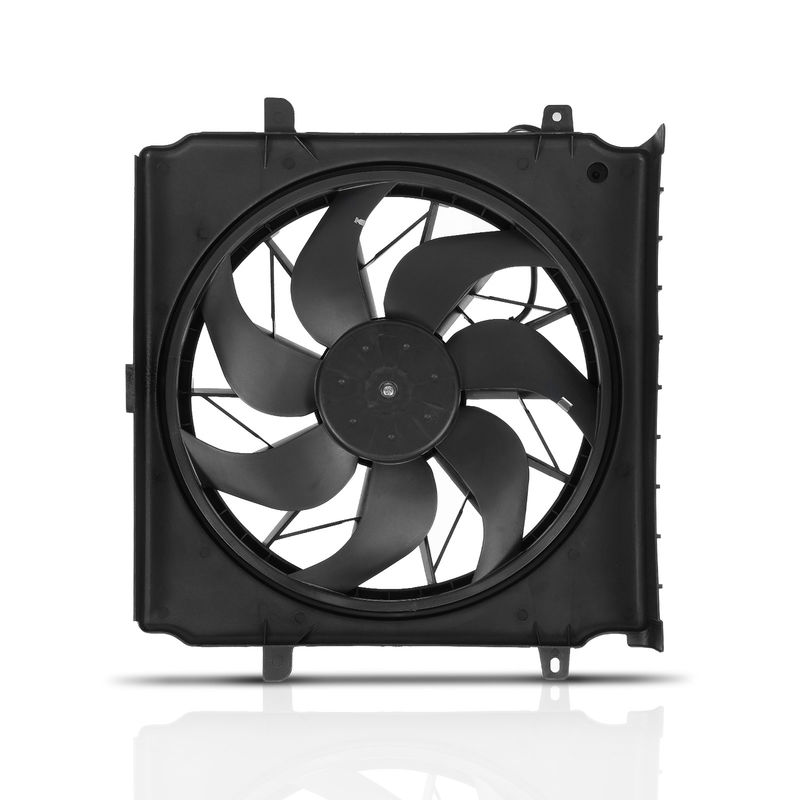 Engine Radiator Cooling Fan Assembly with Shroud for Jeep Liberty 02-04 2.4L 3.7L