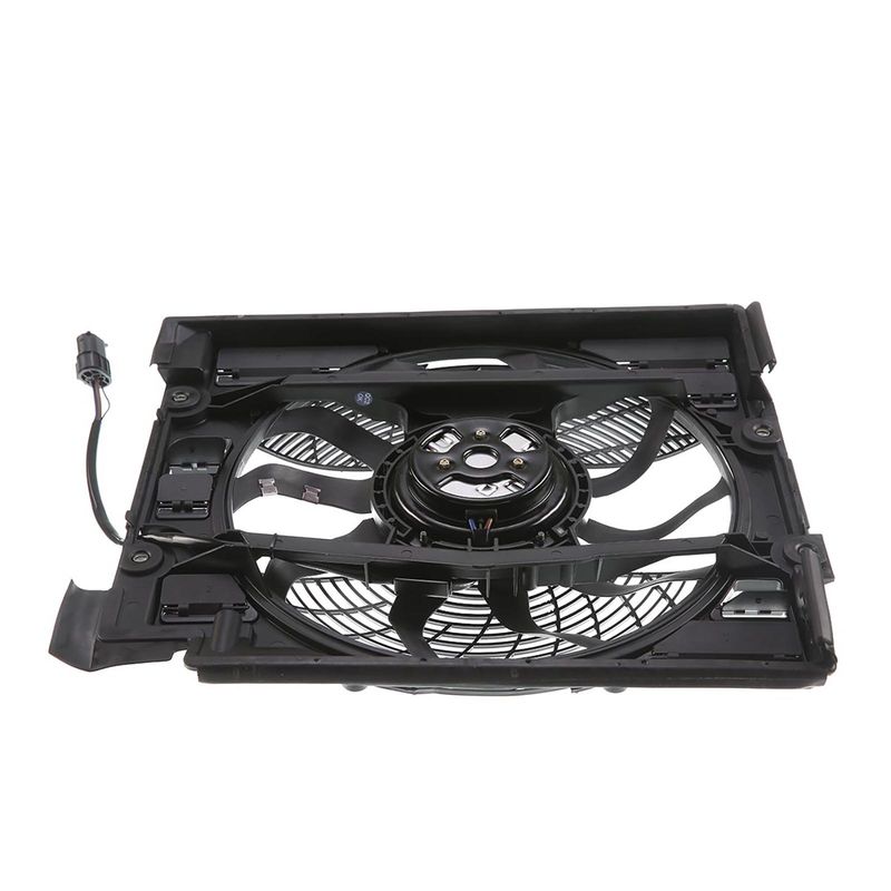 A/C Condenser Fan Assembly for BMW E39 525i 528i 530i 540i M5 1999-2003
