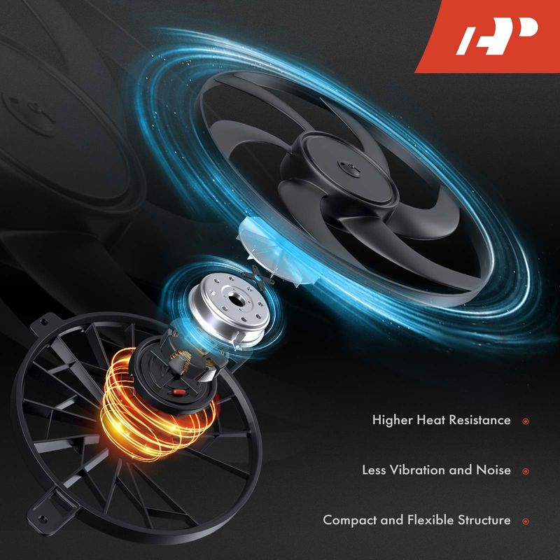 Driver Radiator Cooling Fan Assembly for Audi A4 A5 Q5 A5 Quattro allroad