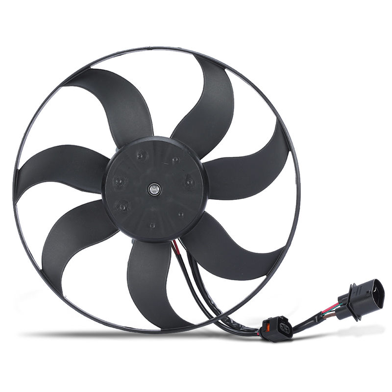 Radiator Cooling Fan Assembly with Control Module for VW Golf Beetle Jetta Audi