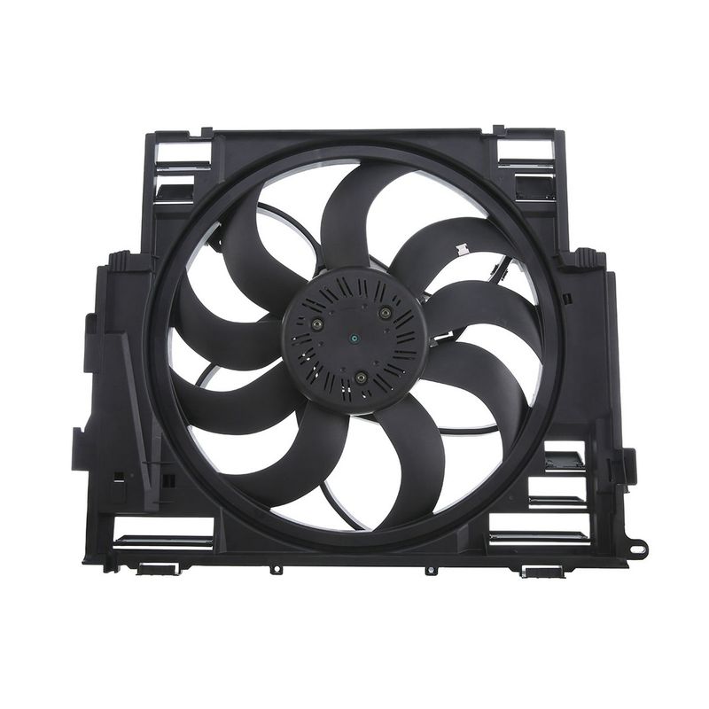 Radiator Cooling Fan Assembly w/ Motor for BMW F10 528i 528i xDrive 2012-2016