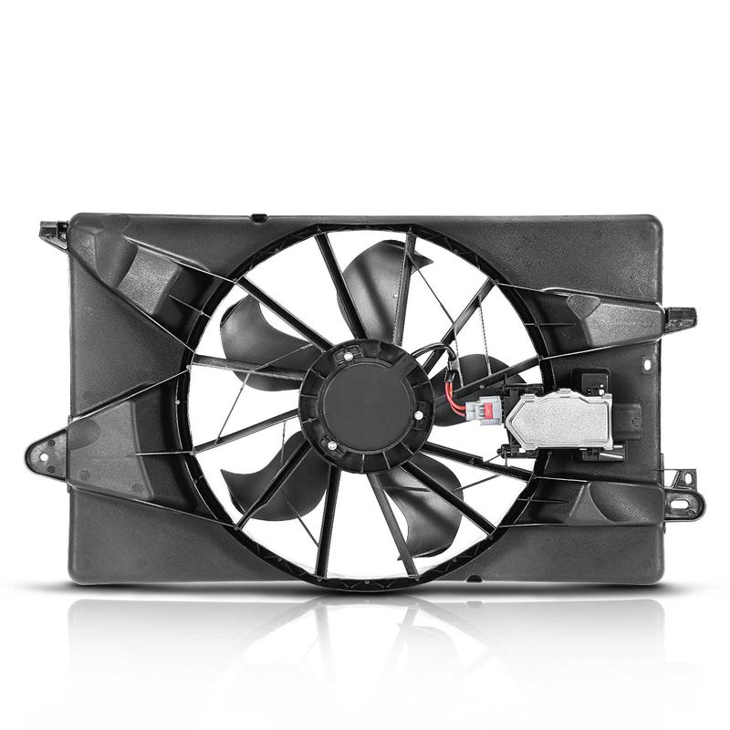 Engine Radiator Cooling Fan Assembly with Shroud for Dodge Dart 2013-2016