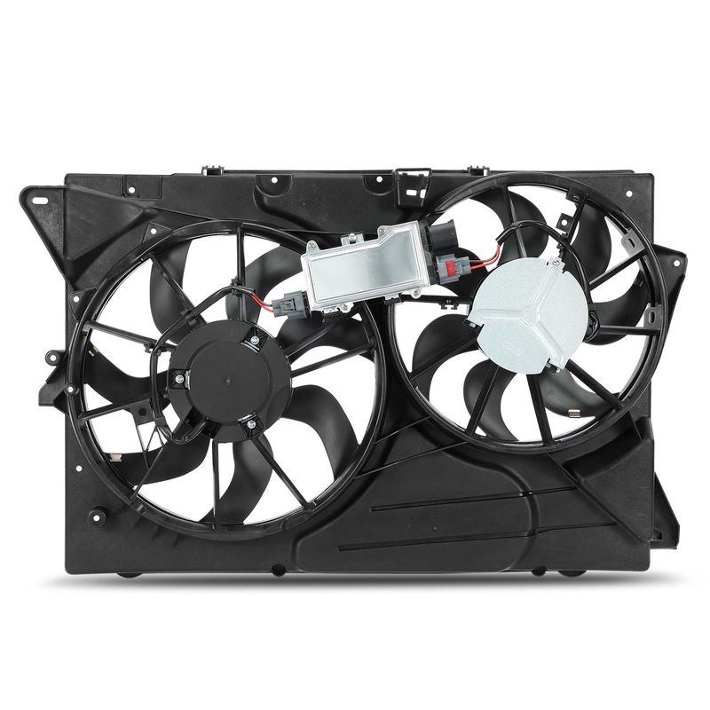 Engine Radiator Cooling Fan Assembly with Shroud for Ford Explorer 11-12 Lincoln